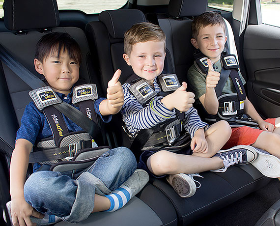 Child restraints shop in vehicles